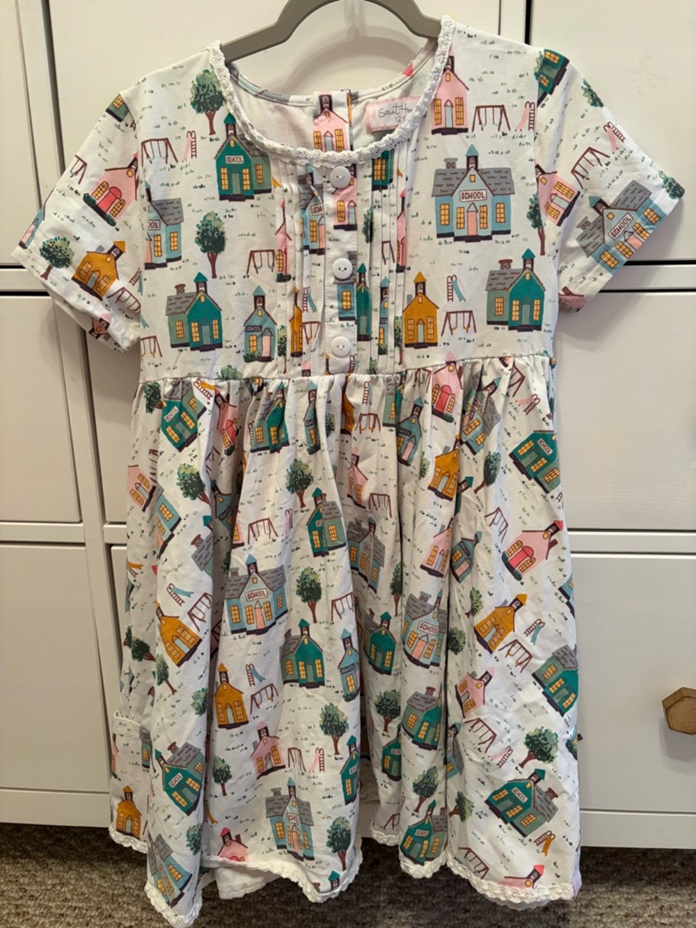 SweetHoney School House Dress Size 12Y